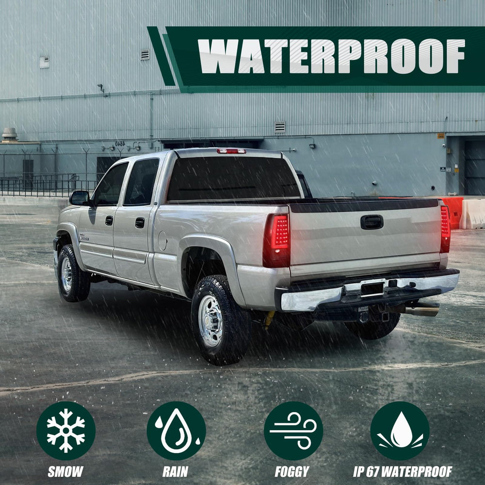 LIULANGXY tail lights boost visibility for night driving and signaling.