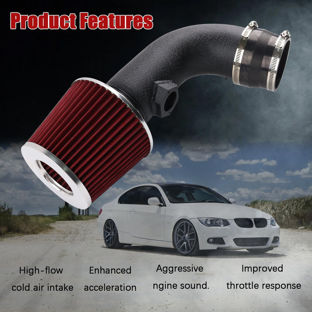 LIUWEIRACING air filter housing keeps airflow steady and clean.