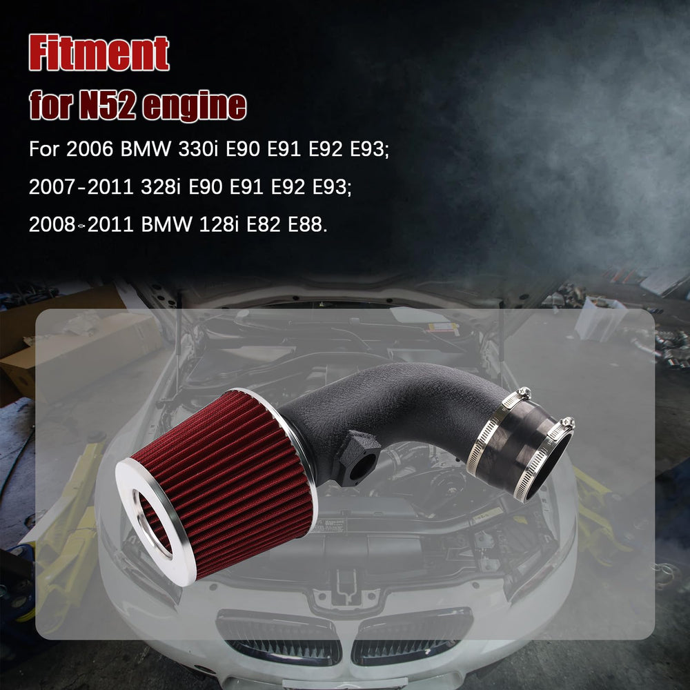 LIUWEIRACING heat shield cover reduces intake heat for consistent performance.