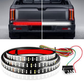 LivTee truck tailgate light bar 288 LEDs for clear brake and turn signals