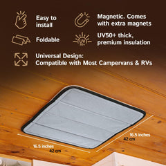 Living in a Bubble darkproof finish blocks light for privacy and better sleep.