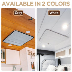 Living in a Bubble UV50+ insulation shields interiors from sun exposure.