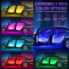 LivTee Accent Interior Lights in Music Mode react to your tunes for dynamic ambiance.