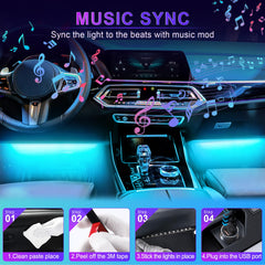 LivTee Accent Interior Lights USB-powered versatility for cars and more.