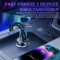 LivTee gift ready car lighting kit for stylish mood lighting.