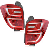 LIWEDFG Chevy Equinox tail light left 2016-2017 with OE-like chrome housing
