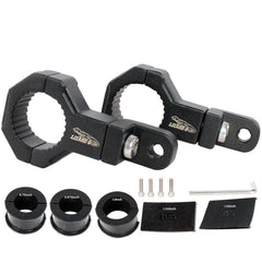 LIZARD GO bar clamps 0.75-1.25 inch on ATV/UTV bars securely mounting accessories.