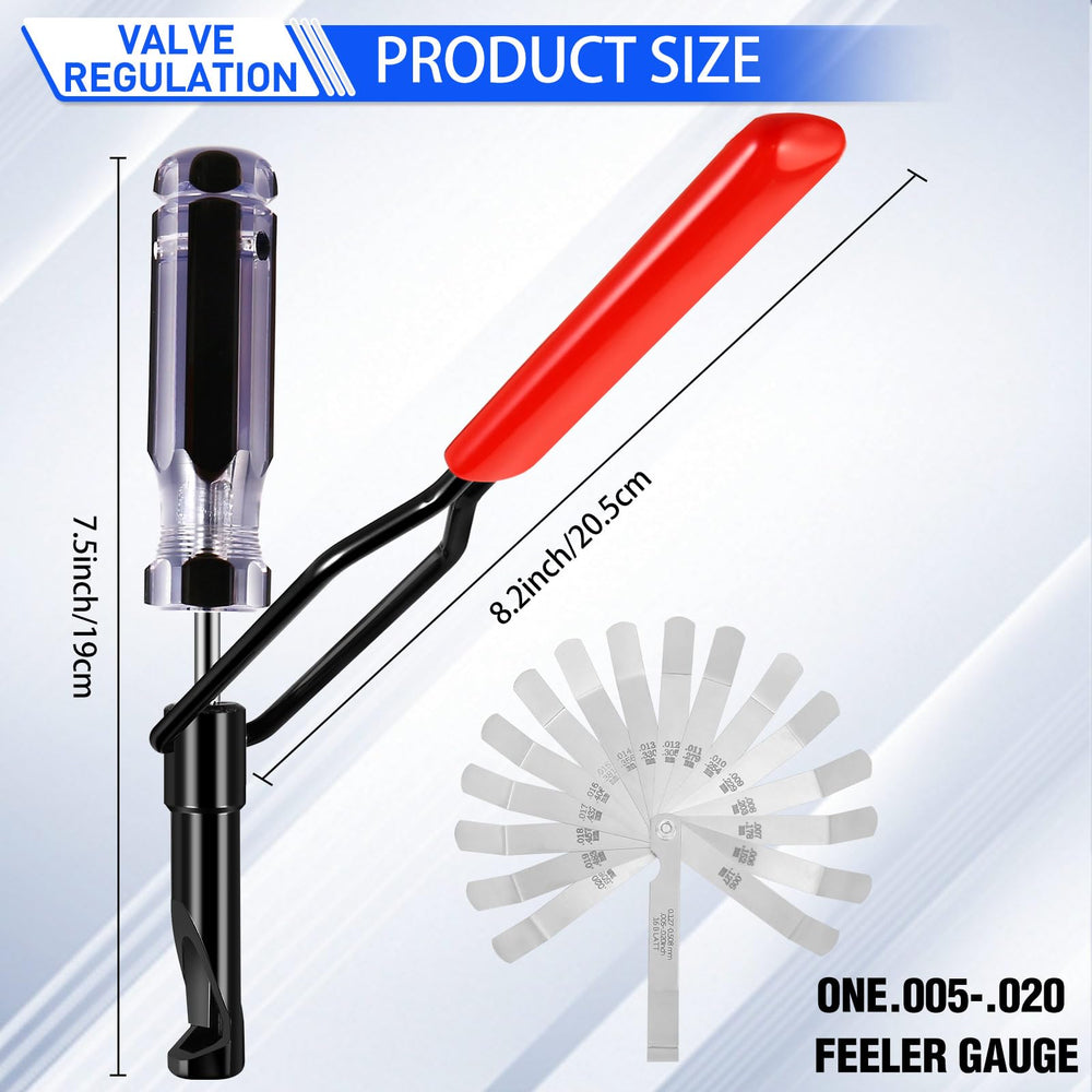 Lizenoz 10mm valve adjustment tool screwdriver blade stays steady for accurate gaps.