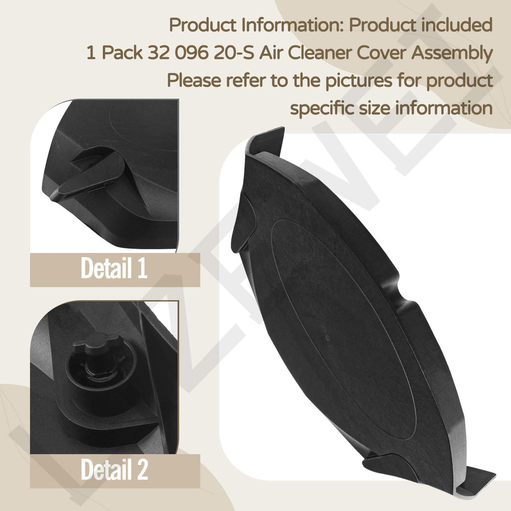 LIZEWEI air cleaner cover enhances mower durability and maintenance