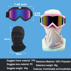 LJDJ goggles with ABS frame delivering durable eye protection on rides.