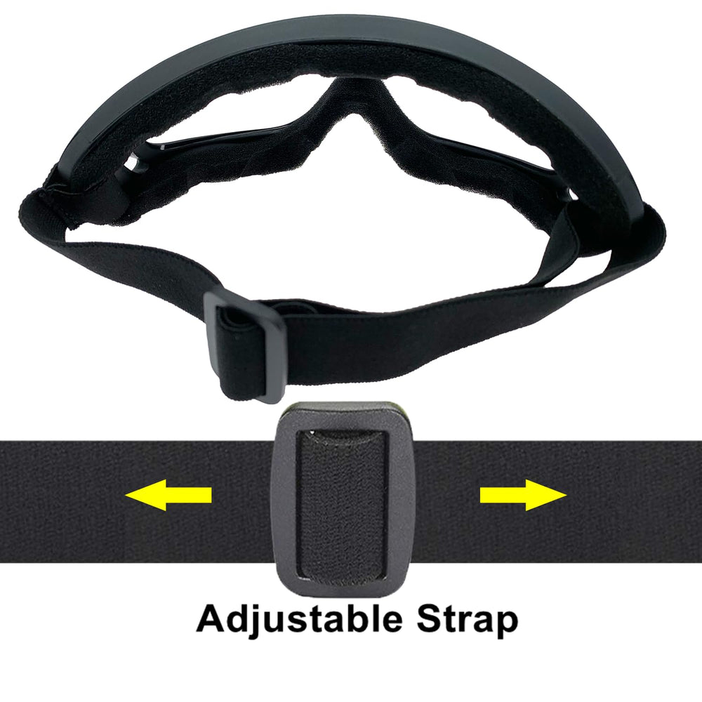LJDJ wind and dust protection for fast rides and variable weather.