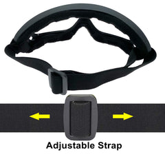 LJDJ wind and dust protection for fast rides and variable weather.
