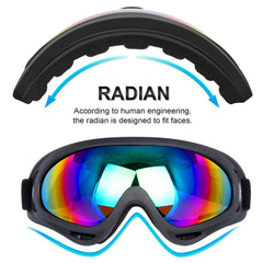 LJDJ goggles featuring high-clarity, scratch-resistant lenses and UV protection.