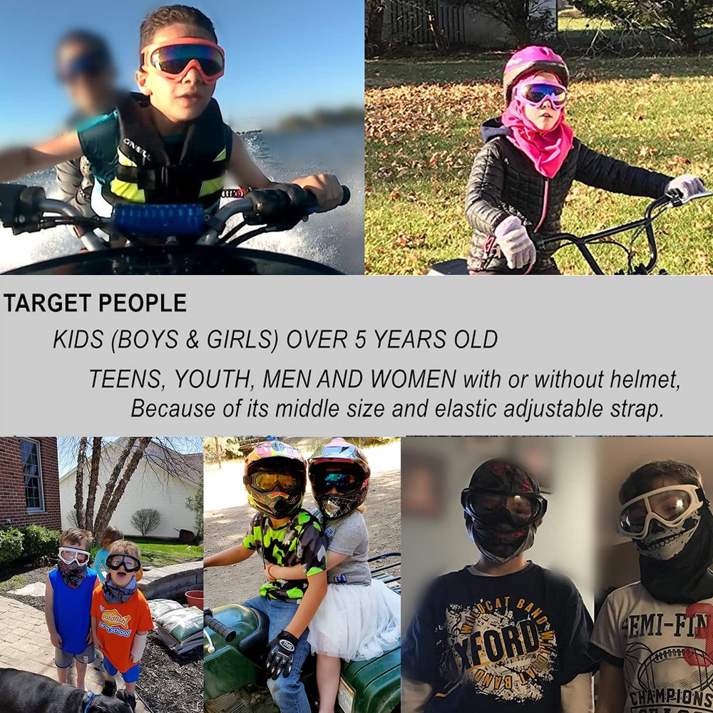 LJDJ goggles suit family outdoor activities and adventures.