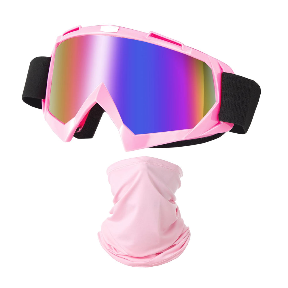 LJDJ motorcycle goggles with wide vision for immersive outdoor rides