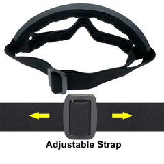 LJDJ neck gaiter mask with goggles demonstrating versatile wear.