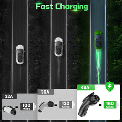 LJH adapter compatibility with Wall Connectors, Destination and Mobile Chargers.