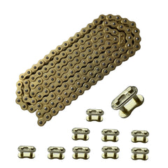 LKSM 420 chain compatibility overview for dirt bikes and mini bikes.