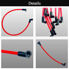 Wires ready for V8 engine installation with durable LLANNDER construction