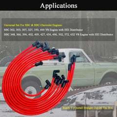 LLANNDER spark wires compatible with HEI distributors on SBC and BBC engines