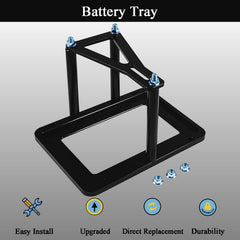 LLANNDER 3/8-inch threaded hold-downs for secure, vibration-resistant mounting.