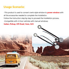 LLNSEAUTO installation guide and hardware bundle for DIY fitting