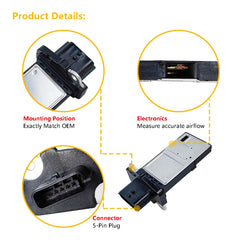 LLNSEAUTO MAF sensor connector and harness for secure installation