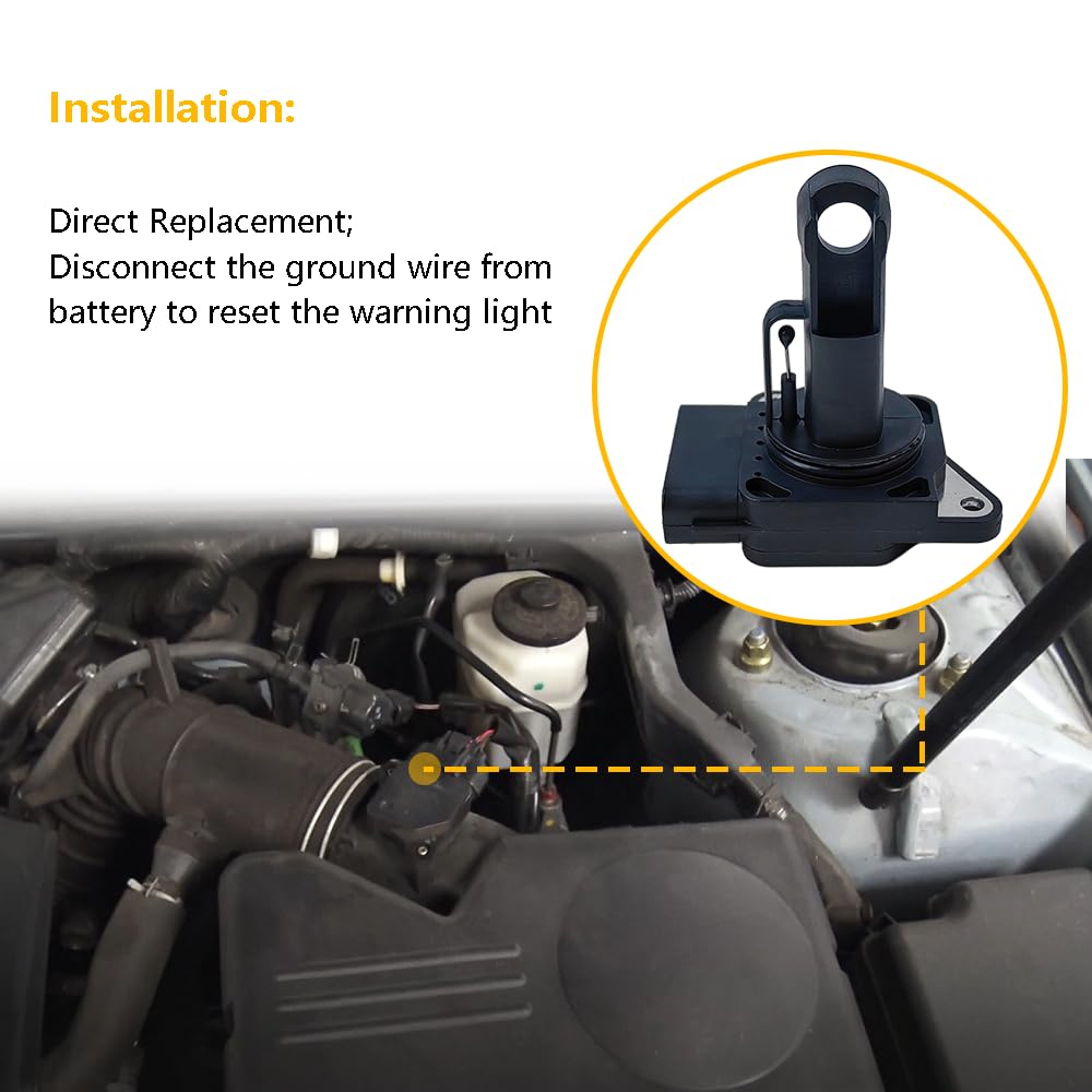LLNSEAUTO MAF sensor for Lexus RX300 offering precise intake air data