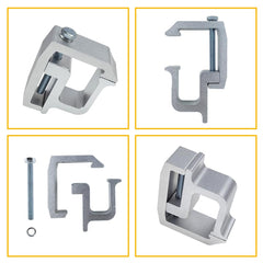LLNSEAUTO Toyota Tundra clamps enable solid top mounting on diverse bodies.