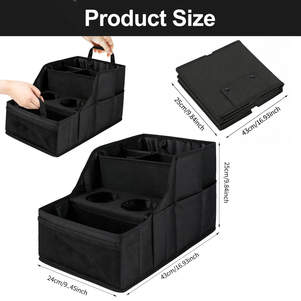 LLPHOACI non-slip-seat-base keeps the organizer steady on the seat.