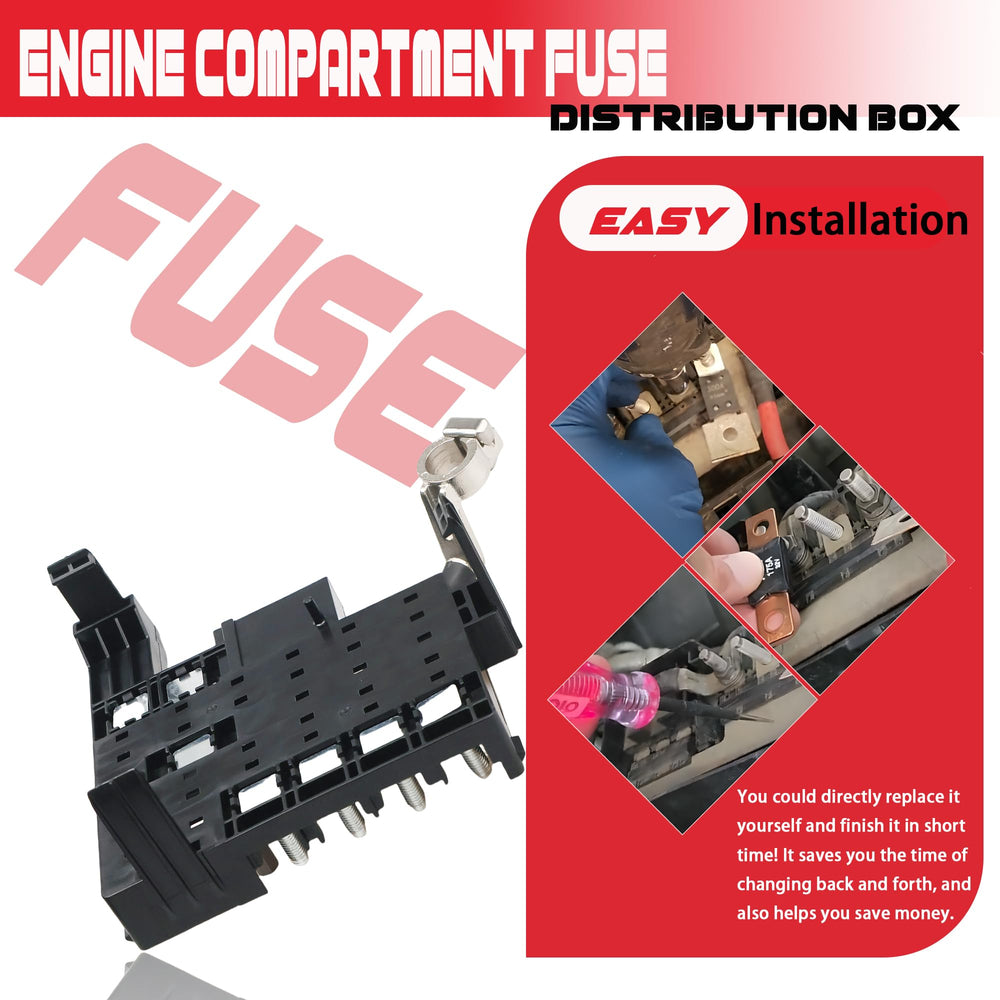 LLYZFED fuse block durability resists heat and weather for lasting performance.