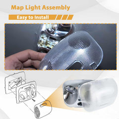 LLYZFED LED map lamp overhead dome light for Ranger interior