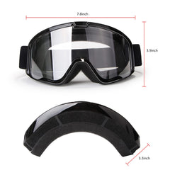 LMAVAG motorcycle goggles helmet-compatible for versatile riding setups