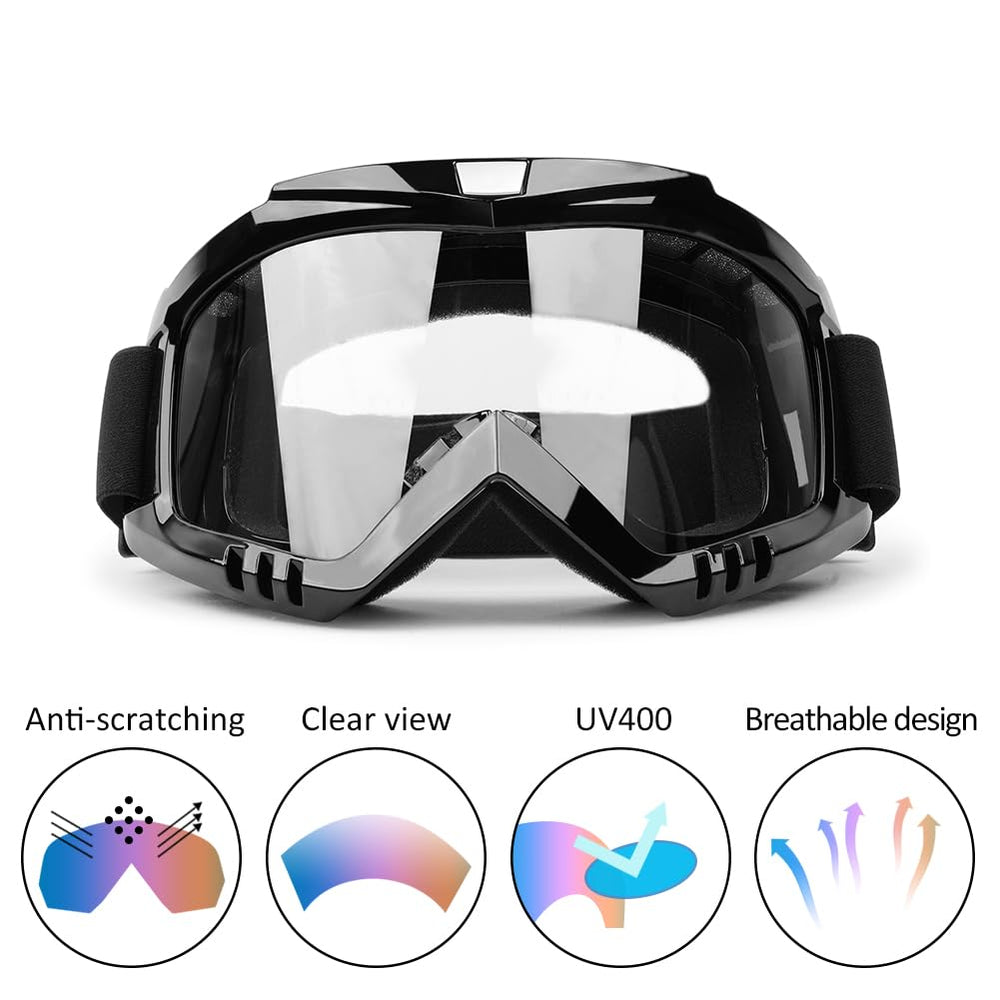 LMAVAG ATV goggles anti-fog performance in hot conditions for consistent clarity.