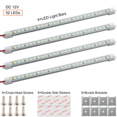 LMGYES 54 LEDs provide bright, energy-efficient lighting output.