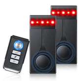 LNKERCO 108dB car alarm with magnetic mount enables tool-free installation.