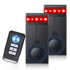 LNKERCO 108dB car alarm with magnetic mount enables tool-free installation.