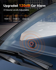 Red flashing light with wide 160-degree visibility from LNKERCO alarm