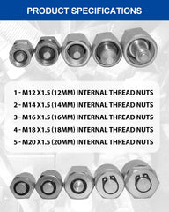 Lnkvorx 16mm block-off cap supports Cummins 6.7L diagnostics.