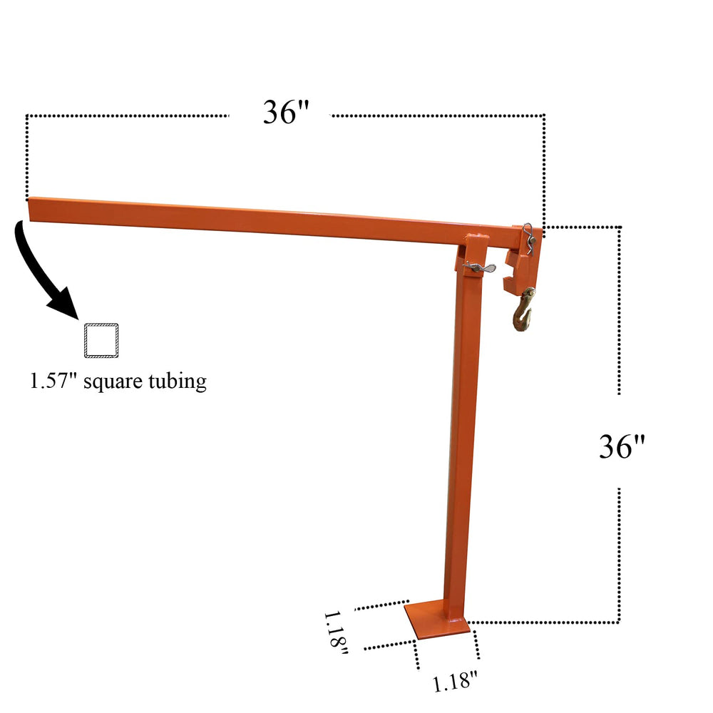 LOADSECRTOOL T-Post Puller vertical storage for convenient transport.