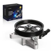 Loautong power steering pump with pulley for Honda Accord 3.0L, ready for quick replacement