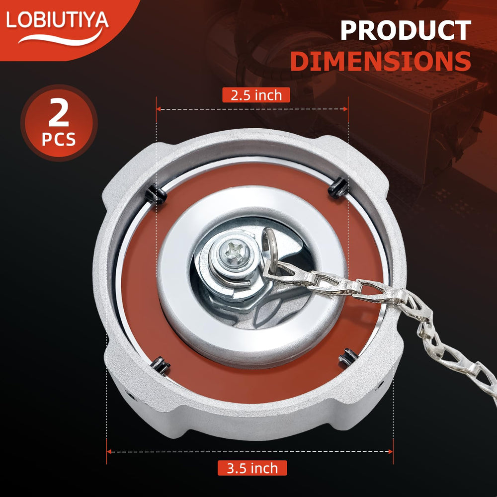 LOBIUTIYA aluminum body with FKM gasket for durable diesel sealing