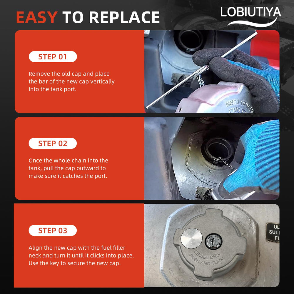 LOBIUTIYA FKM gasket resists heat and diesel exposure for a reliable seal