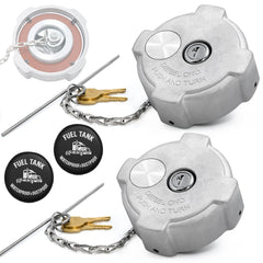 LOB IUTIYA locking fuel cap 3-inch diesel side view for secure closure