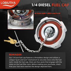 LOBIUTIYA quick-turn installation enables tool-free locking in seconds
