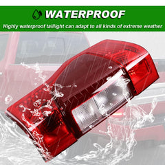 Lochnchn ABS plastic tail light body; waterproof and dustproof design.