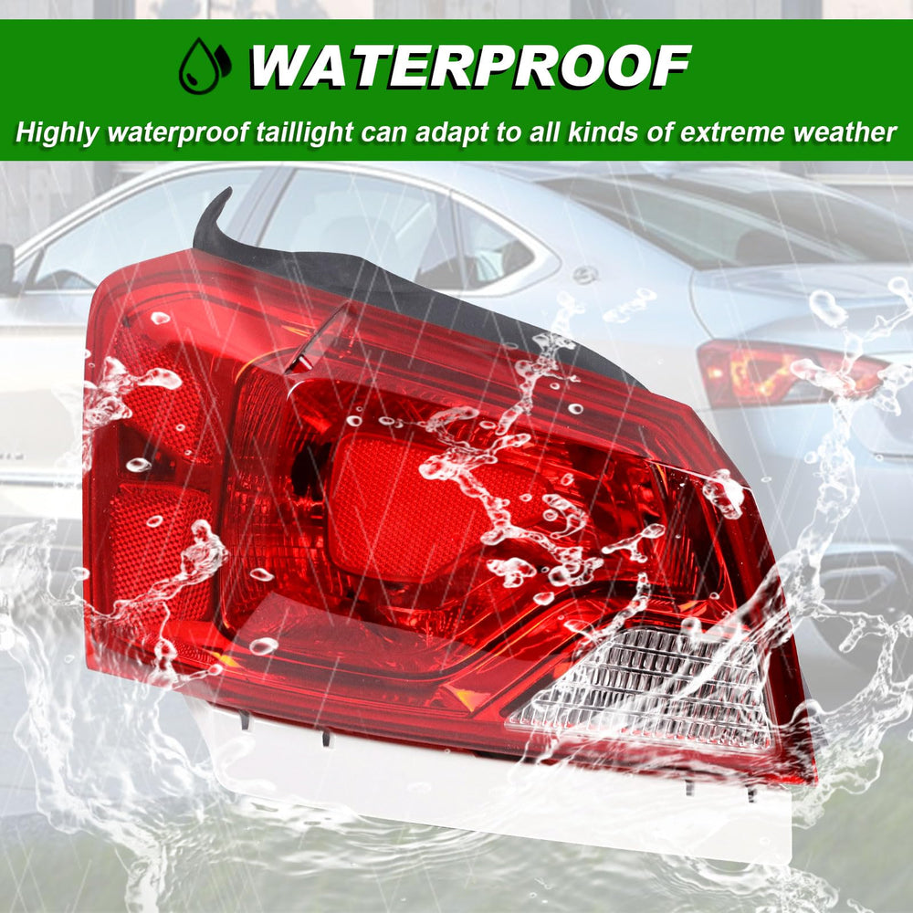 Lochnchn rear tail light demonstrates plug-and-play installation.
