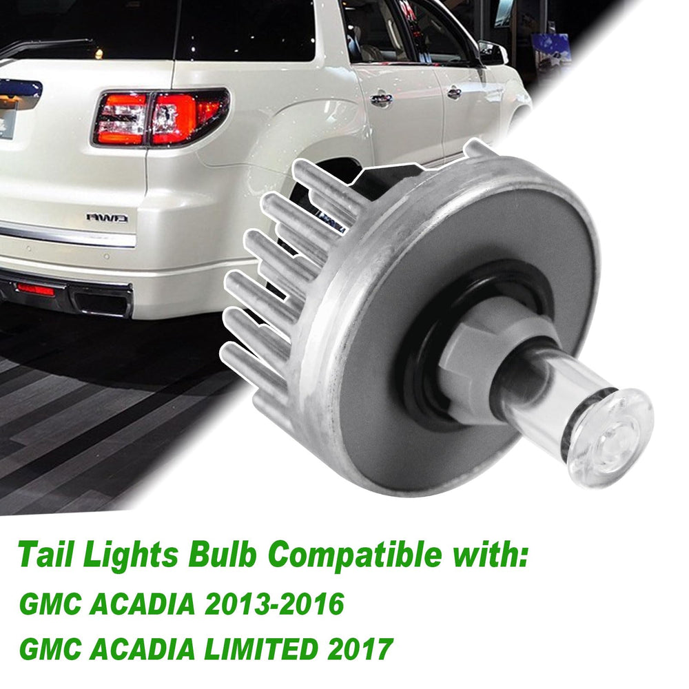 Lochnchn Acadia 2017 Limited tail light bulb replacement with plug-and-play