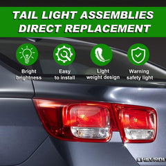 Lochnchn plug-and-play tail light simplifies installation.