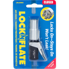 LockNFlate air chuck in a busy garage, durable and ready for frequent use.